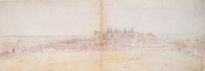 Palazzo di Richmond da nord-est, XVI secolo da Anthonis van den Wyngaerde